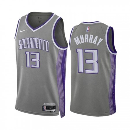 NBA Sacramento Kings Trikot Keegan Murray 13 Nike 2022-23 City Edition Grau Swingman - Herren